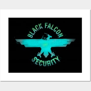 security guard logo Posters and Art